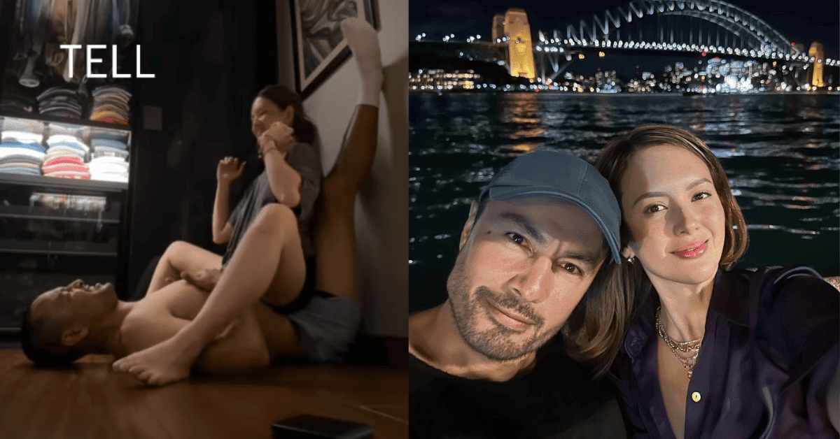 Ellen Adarna Derek Ramsay Hit Back At Bashers Over Stretching Exercise