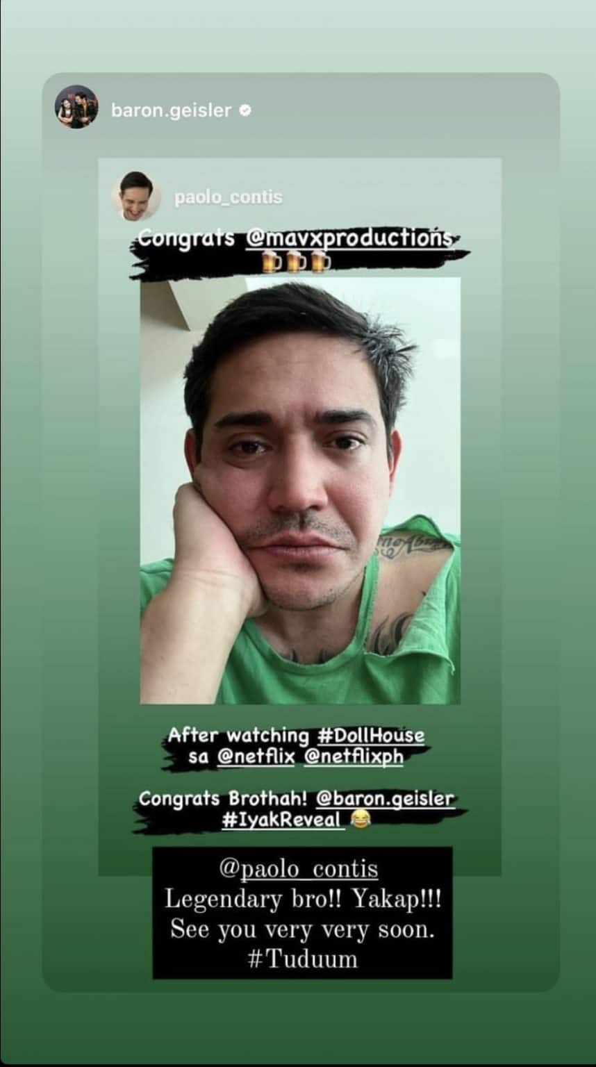 LOOK Paolo Contis brought to tears by Baron Geisler's film Doll House