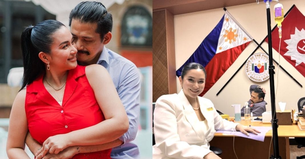 Robin Padilla Laughs Off Criticisms Over Wife Mariels Iv Drip In His Senate Office Latest Chika